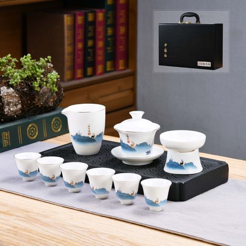 白泥砂铫功夫茶具烧水壶中式侧把陶壶泡茶壶黑白茶煮茶壶牛气冲天